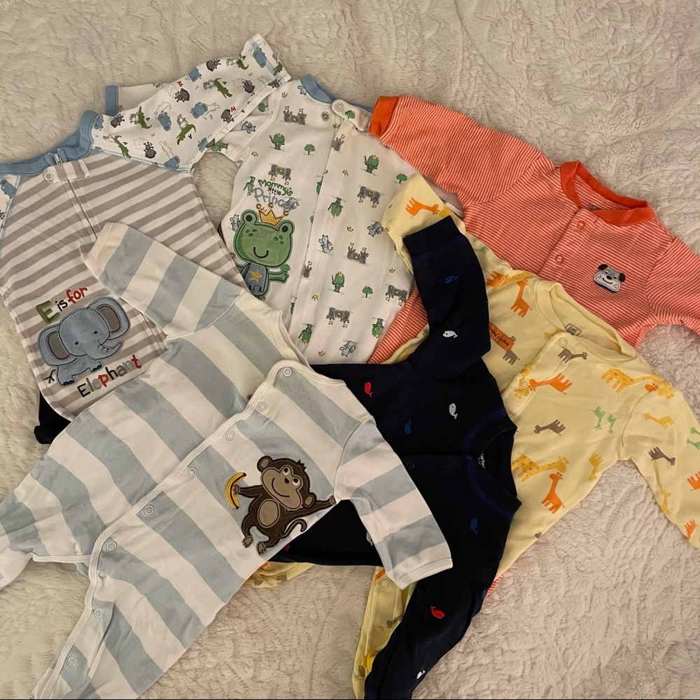 6 baby onesies outfits - 6 months
